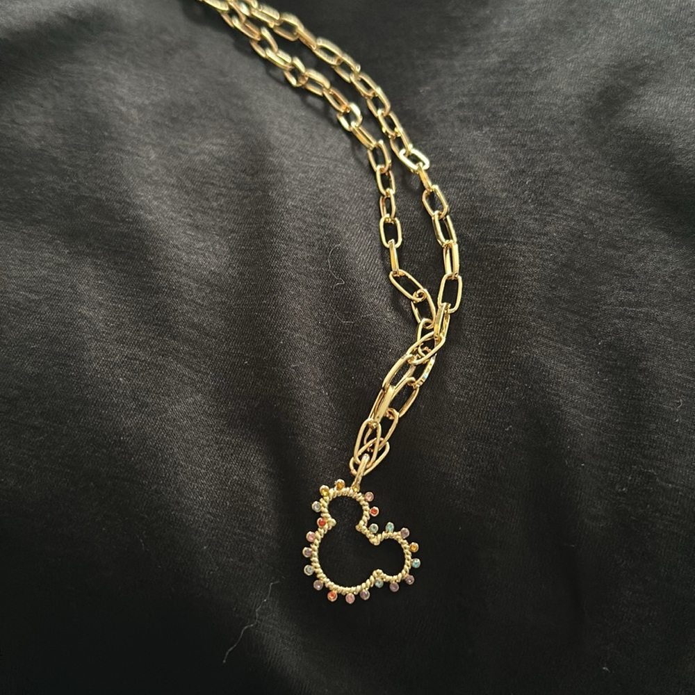 DISNEY & BAUBLEBAR || NWOT - Mickey Mouse Head Necklace